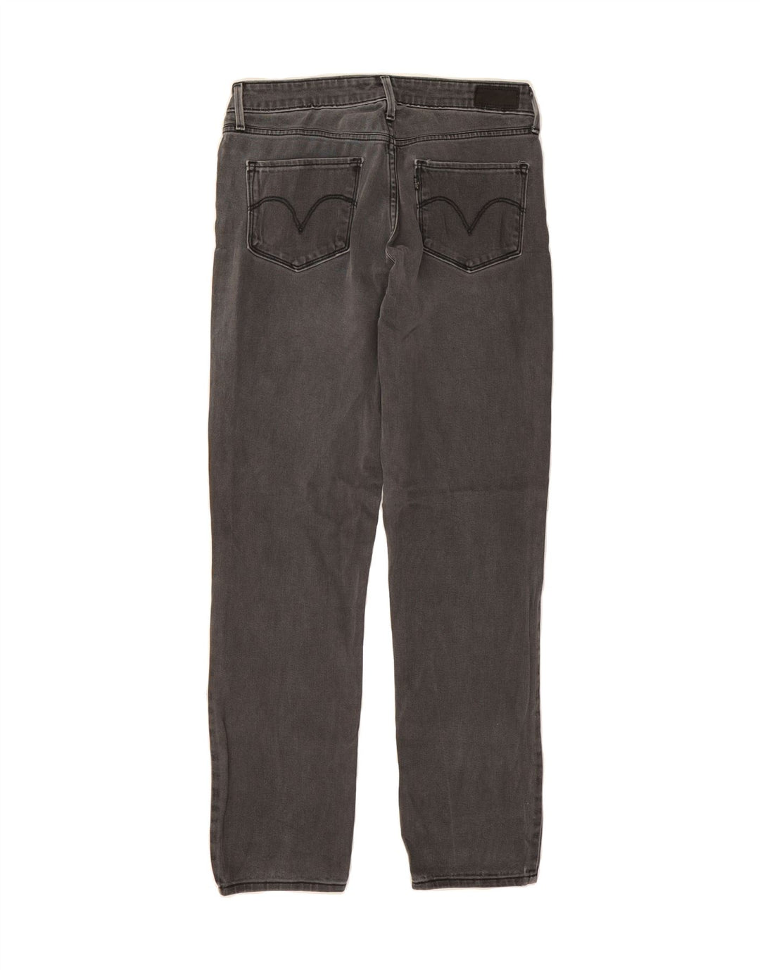 LEVI'S Womens Mid Rise Skinny Jeans US 8 Medium W32 L30 Grey Cotton Vintage Levi's and Second-Hand Levi's from Messina Hembry 