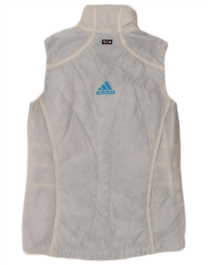 Adidas Womens Terrex Polstret Gilet UK 12 Medium White Polyester
