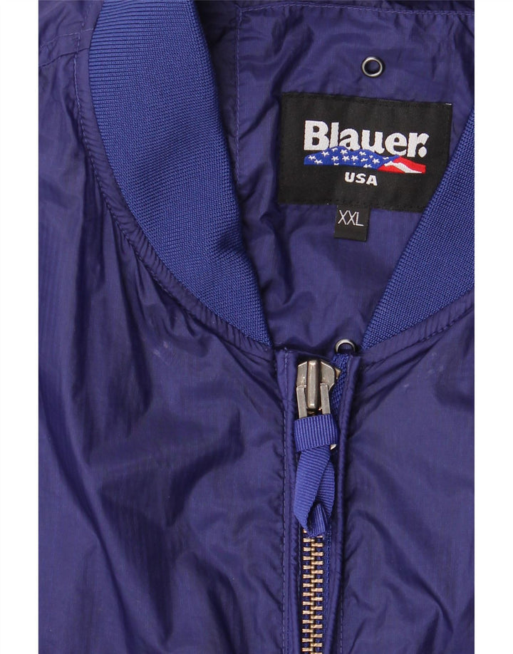 BLAUER Bomberjakke til mænd UK 44 2XL Navy Blue