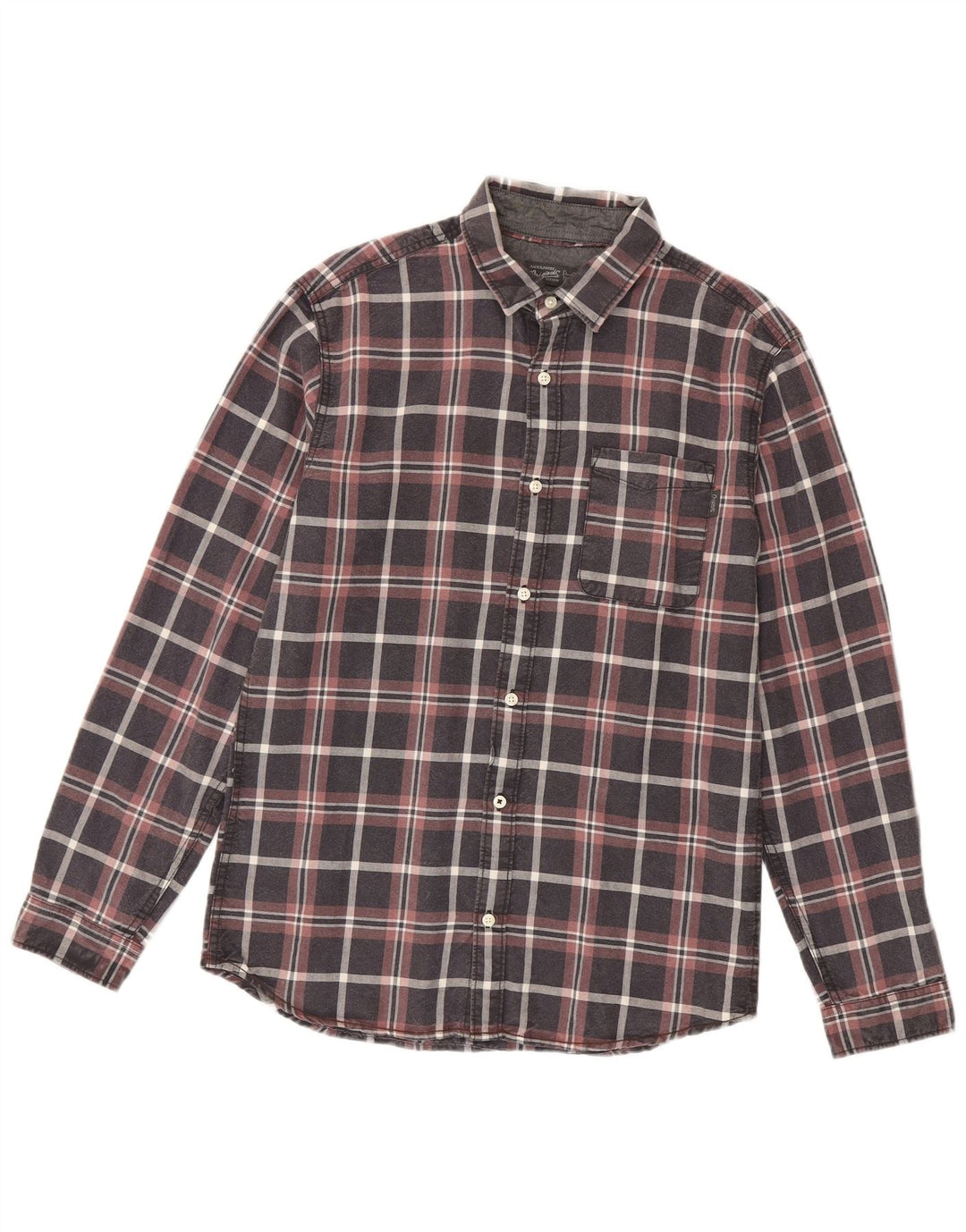 Jack & Jones herreskjorte medium flerfarvet ternet bomuld