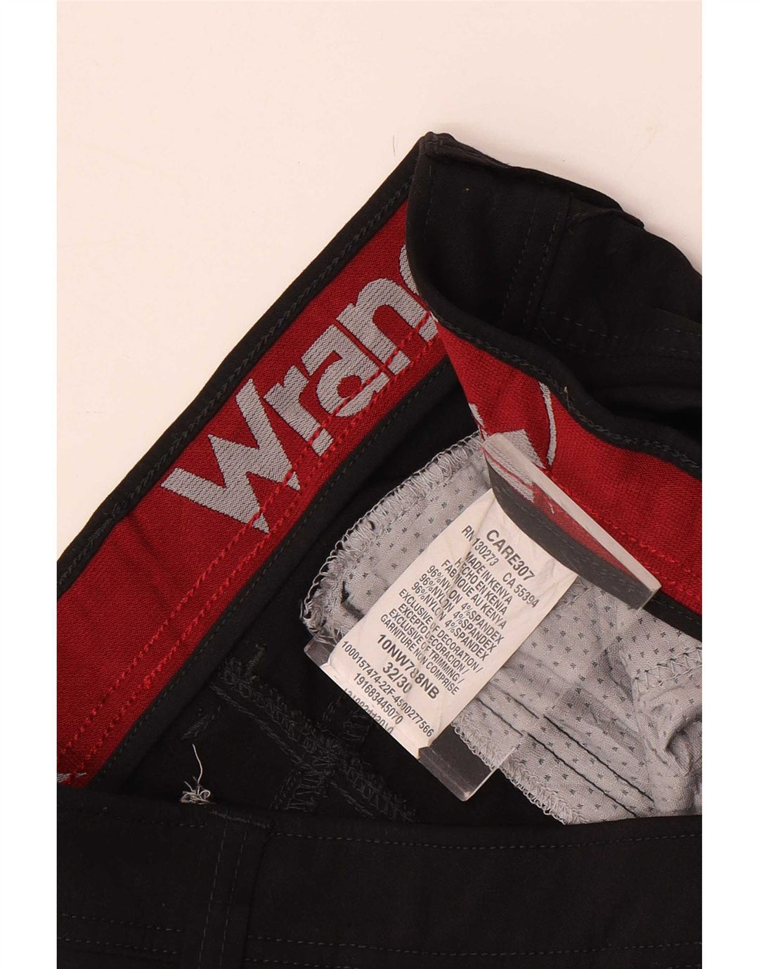 Wrangler Herre Slim Cargo Bukser W32 L30 Sort Nylon