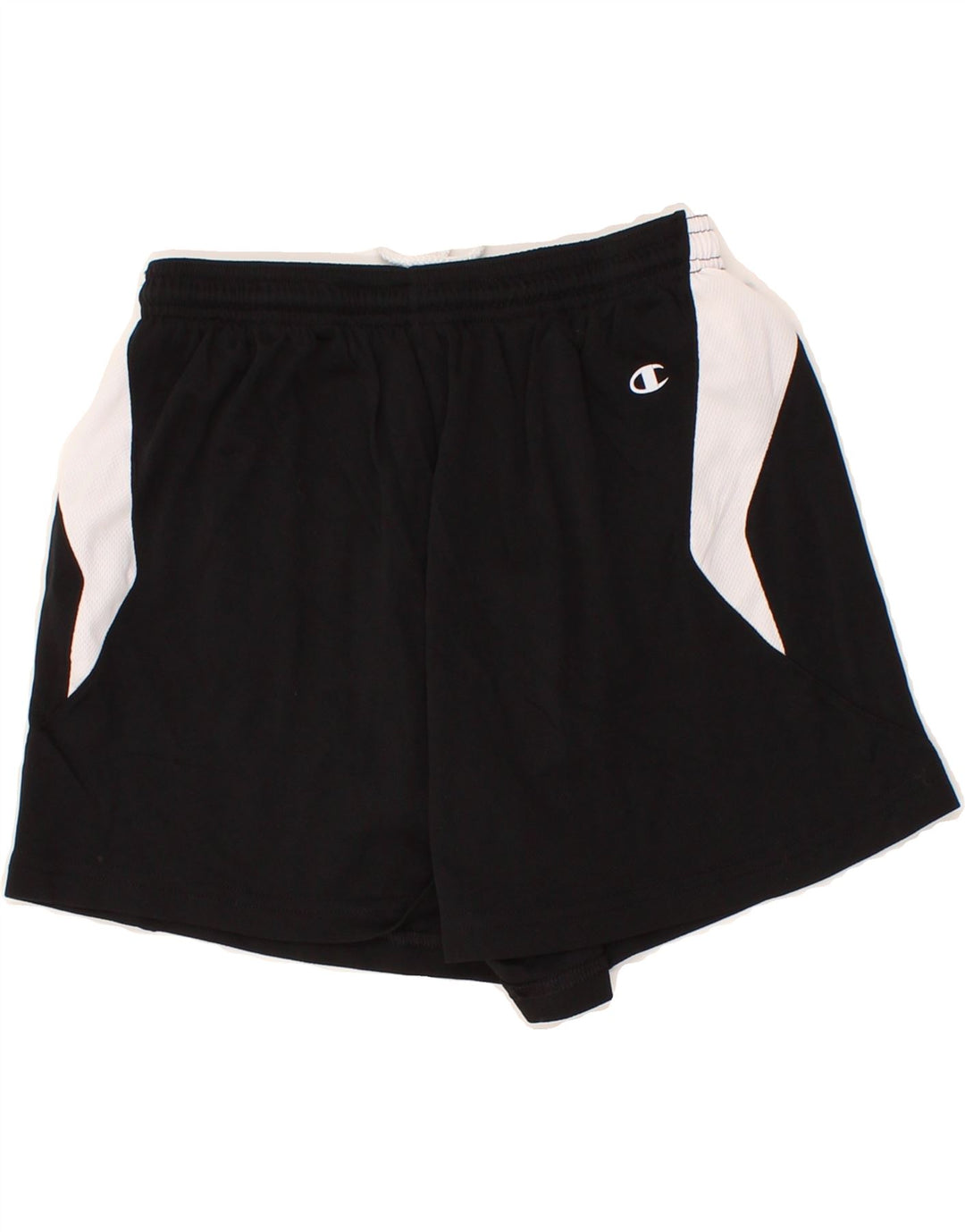 CHAMPION Boys Sport Shorts 9-10 Years Medium  Black Colourblock Vintage Champion and Second-Hand Champion from Messina Hembry 