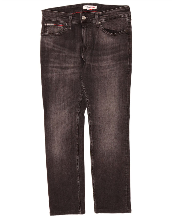 Tommy Hilfiger Herre Slim Jeans W32 L29 Grå