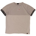 Ellesse Herre Grafisk T-Shirt Top Medium Grå Colourblock Bomuld