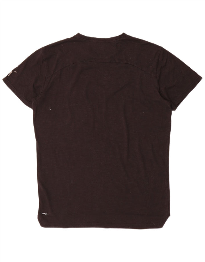 Puma Grafisk T-Shirt Top til kvinder DK 16 Stor Sort