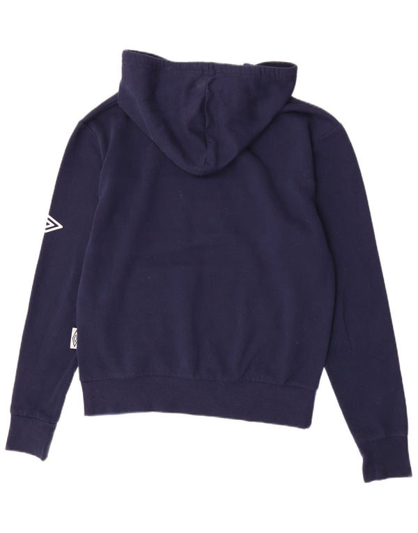 Umbro Herre grafisk hættetrøje Jumper Medium Marineblå Colourblock Bomuld