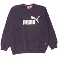Puma Herre Grafisk Sweatshirt Jumper Large Marineblå