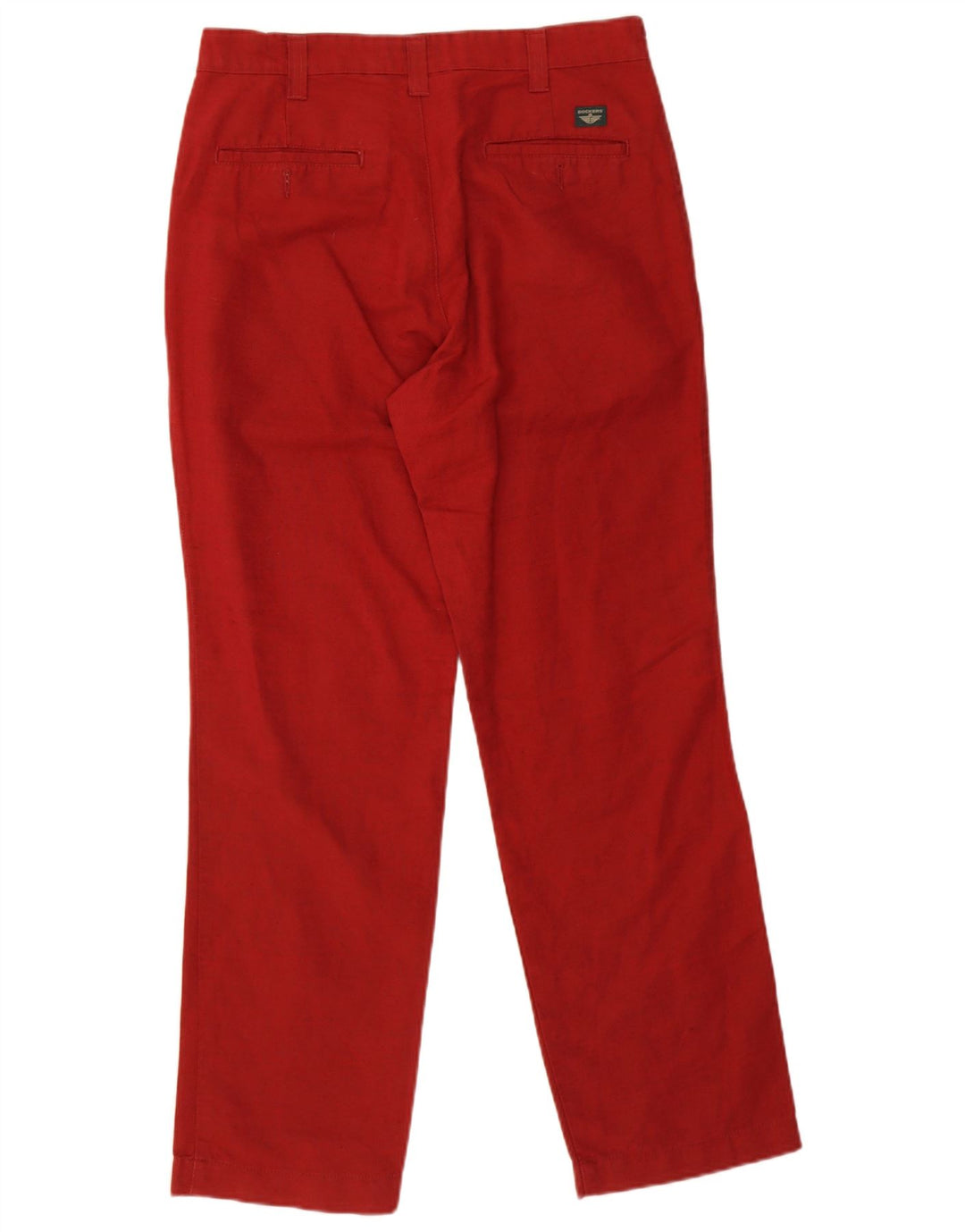Dockers Herre Khakis Lige Chinobukser W33 L32 Rød