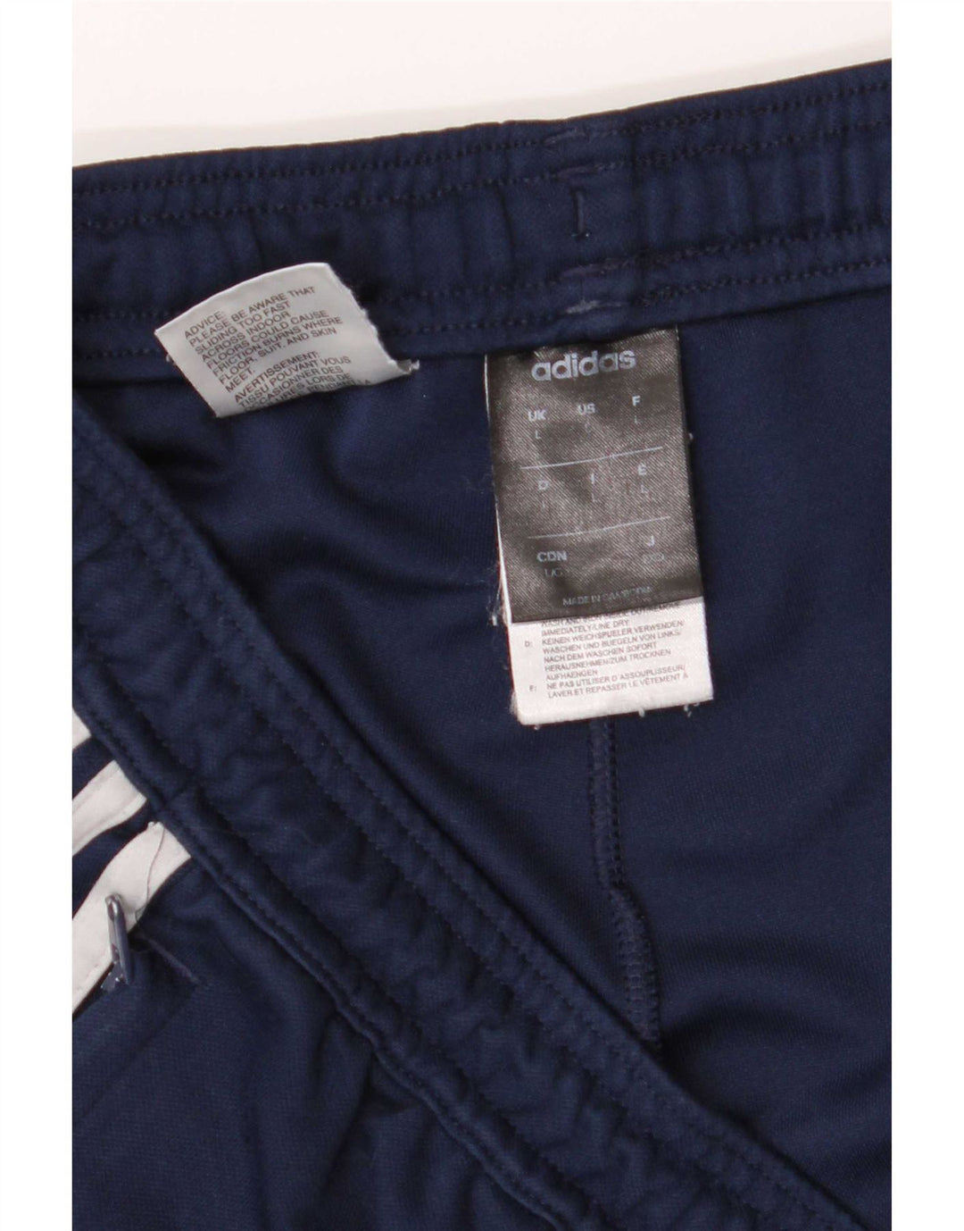 Adidas Træningsdragt bukser til mænd store marineblå polyester