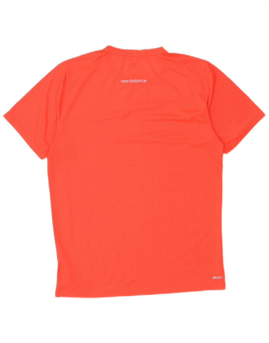 New Balance Herre T-Shirt Top Medium Orange Polyester