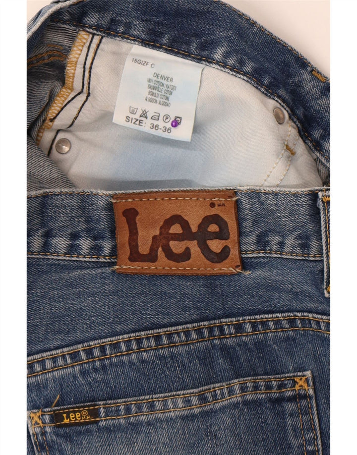 Lee Herre Denver Bootcut Jeans W36 L33 Blå Bomuld
