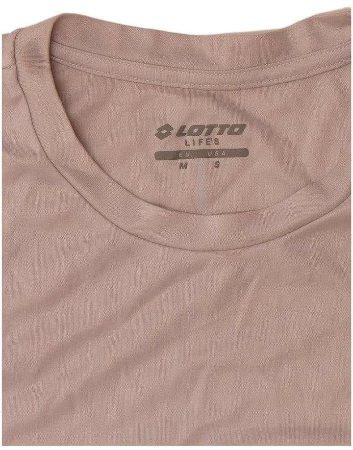 Lotto Herre T-Shirt Top Medium Grå Polyester