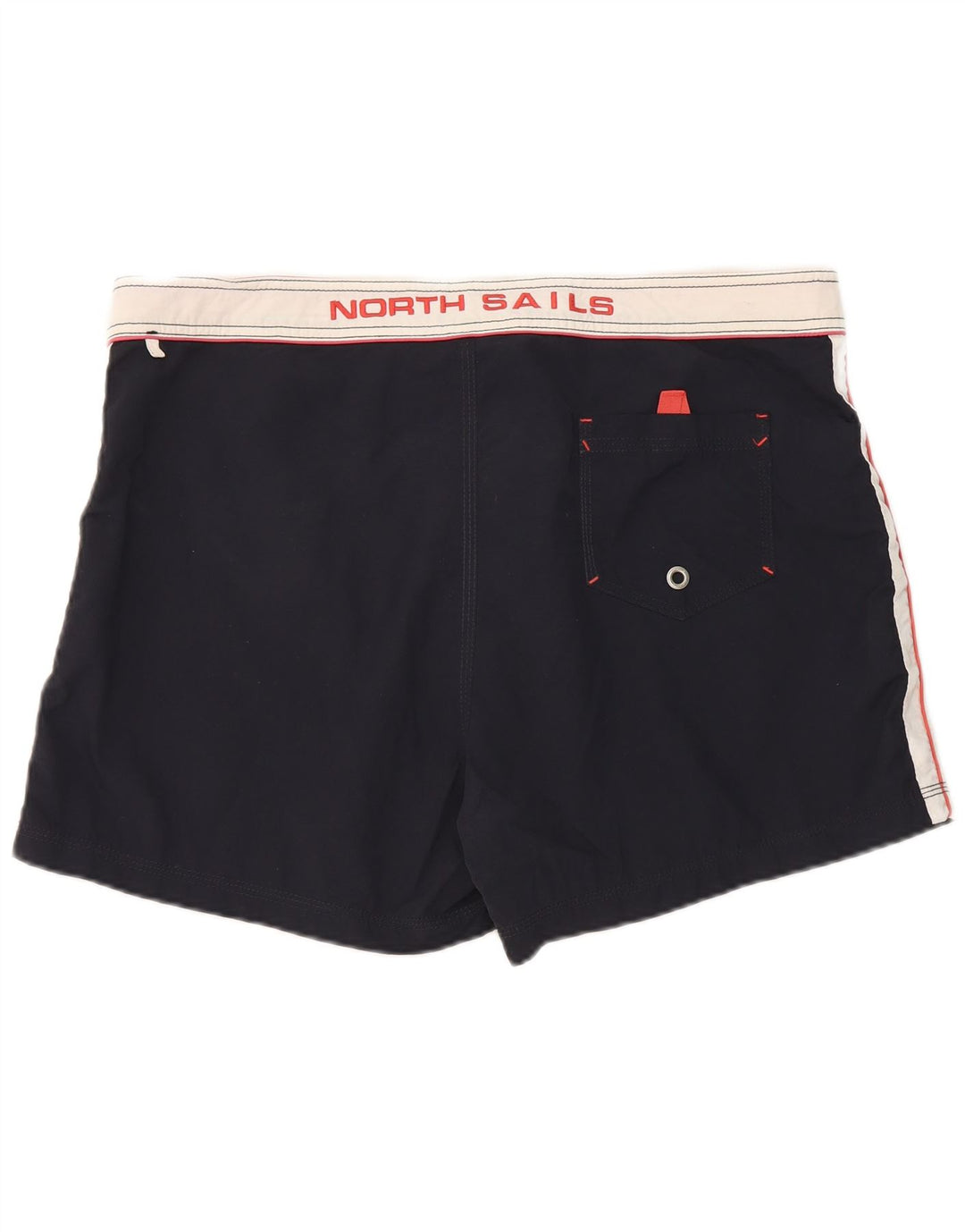 North Sails Herre badeshorts XL Navy Blue Colourblock Polyamid