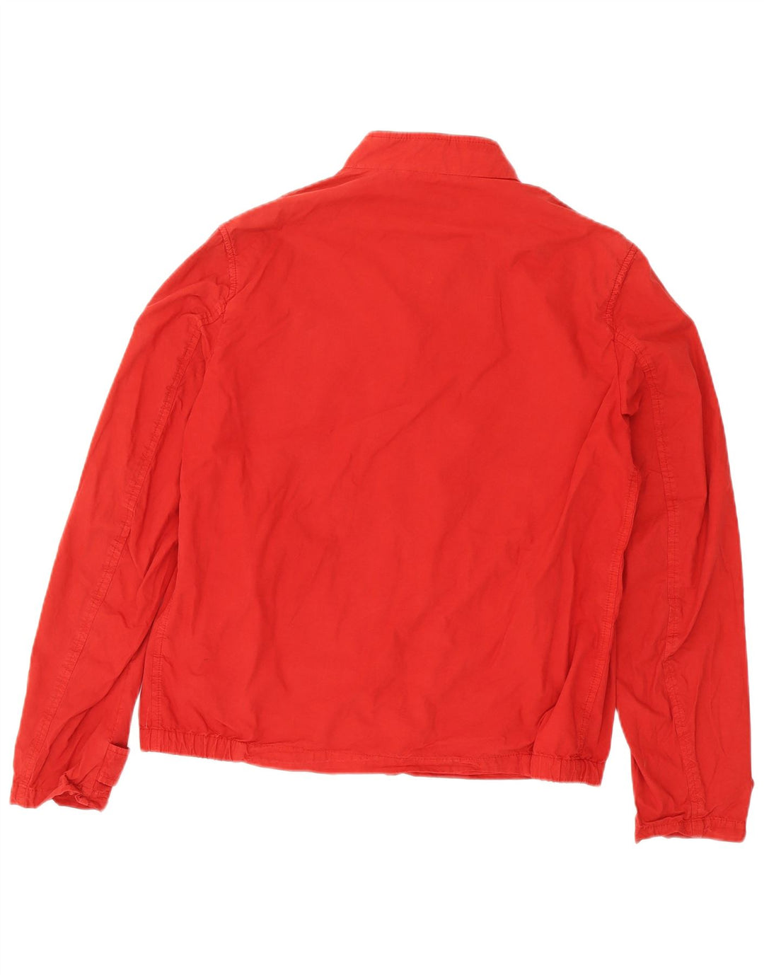 Amerigo Vespucci Herre Bomber Jacket UK 40 Large Red Bomuld