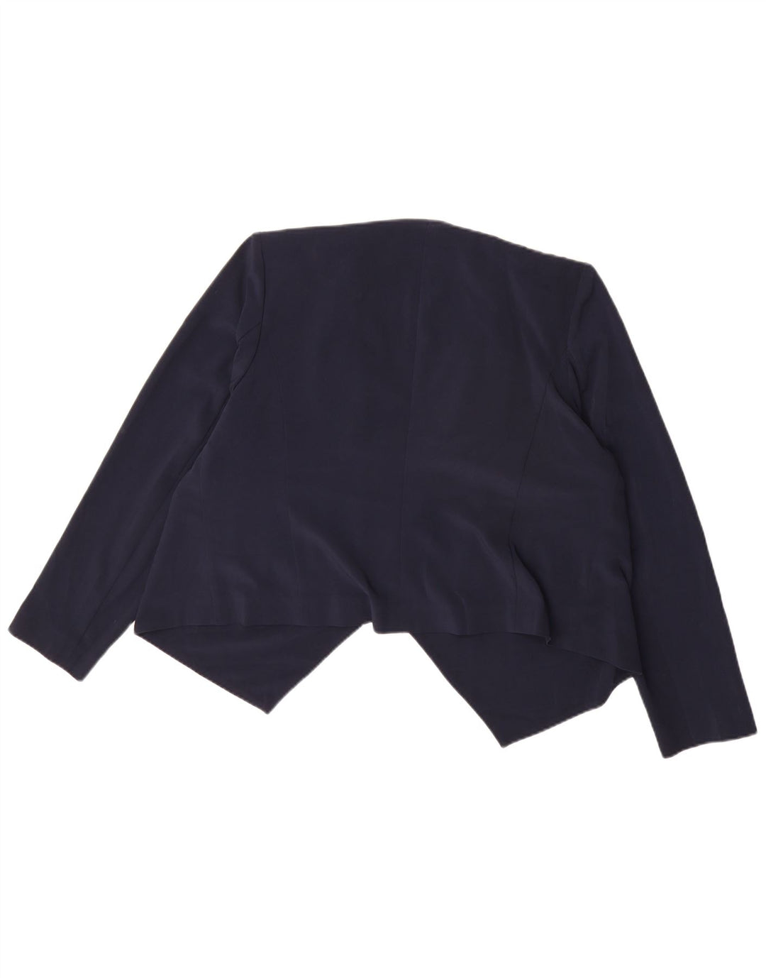 Marks & Spencer Dame Bolero Top UK 16 Large Navy Blue Polyester