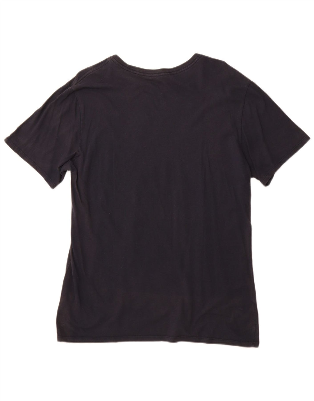 NIKE Grafisk T-shirt top til mænd Stor marineblå bomuld