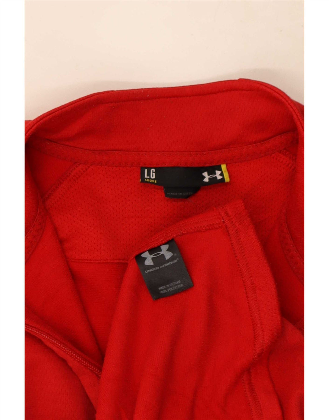 Under Armour Dame træningsdragt Topjakke UK 16 Stor Rød Polyester