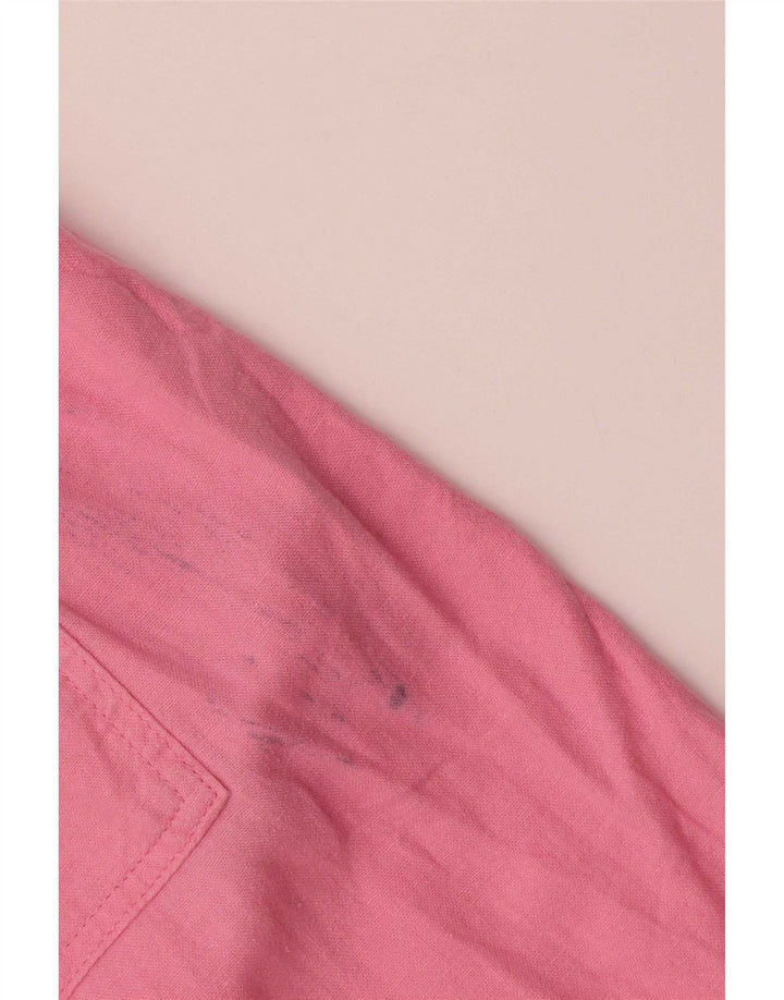 Marks & Spencer Bermuda-shorts til kvinder 4XL W48 Pink Linen