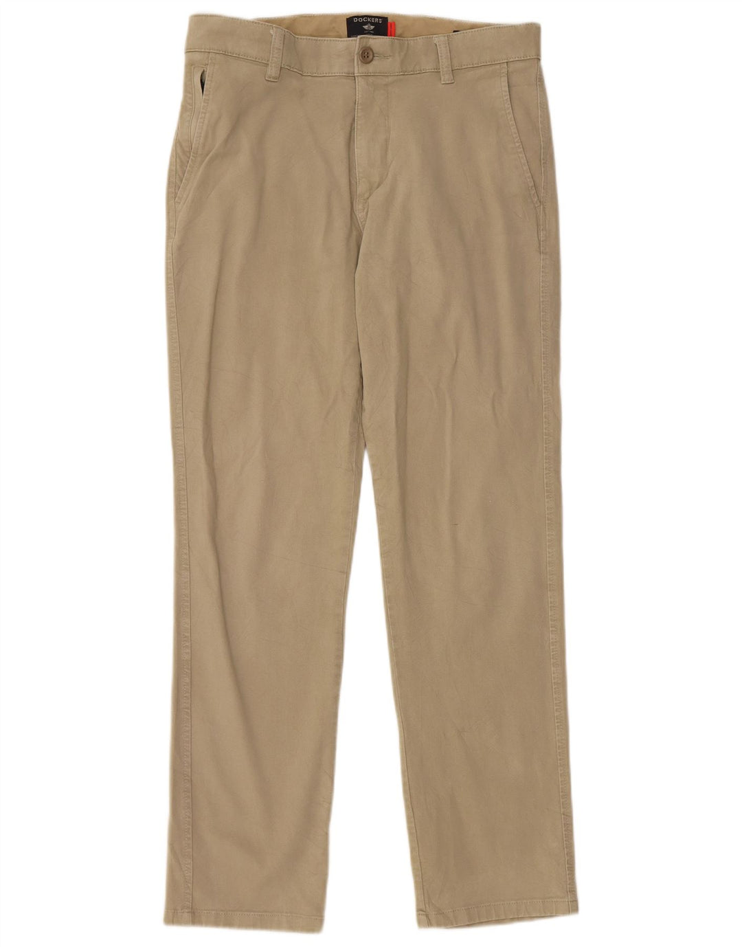 Dockers Dame Slim Chino Bukser W29 L29 Beige Bomuld