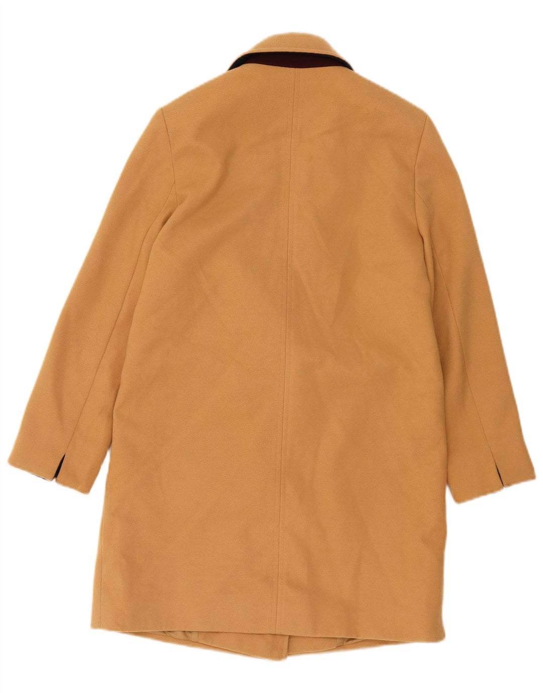 Topshop Dame Overfrakke UK 6 XS Beige Polyester