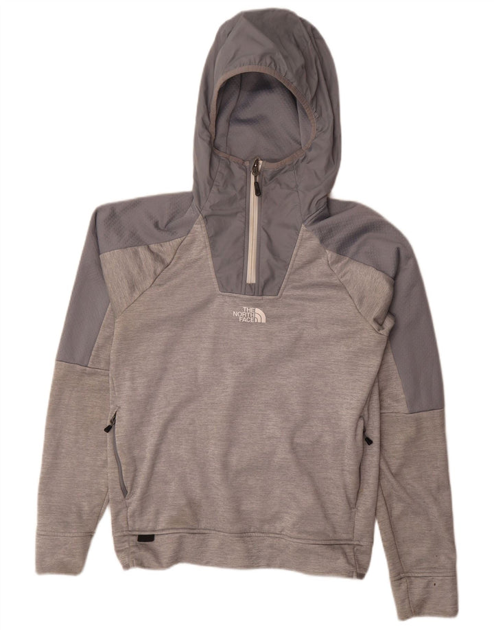The North Face Herre lynlås hættetrøje Jumper lille grå Colourblock Polyester