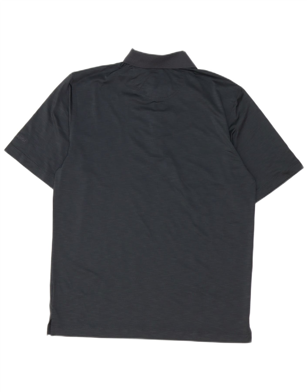 Greg Norman herre poloskjorte lille sort polyester