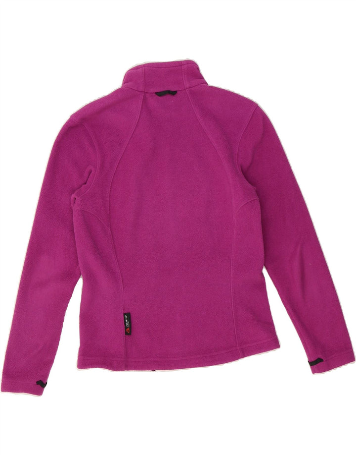 JACK WOLFSKIN Womens Fleece Jacket UK 8 Small Pink Polyester Vintage Jack Wolfskin and Second-Hand Jack Wolfskin from Messina Hembry 