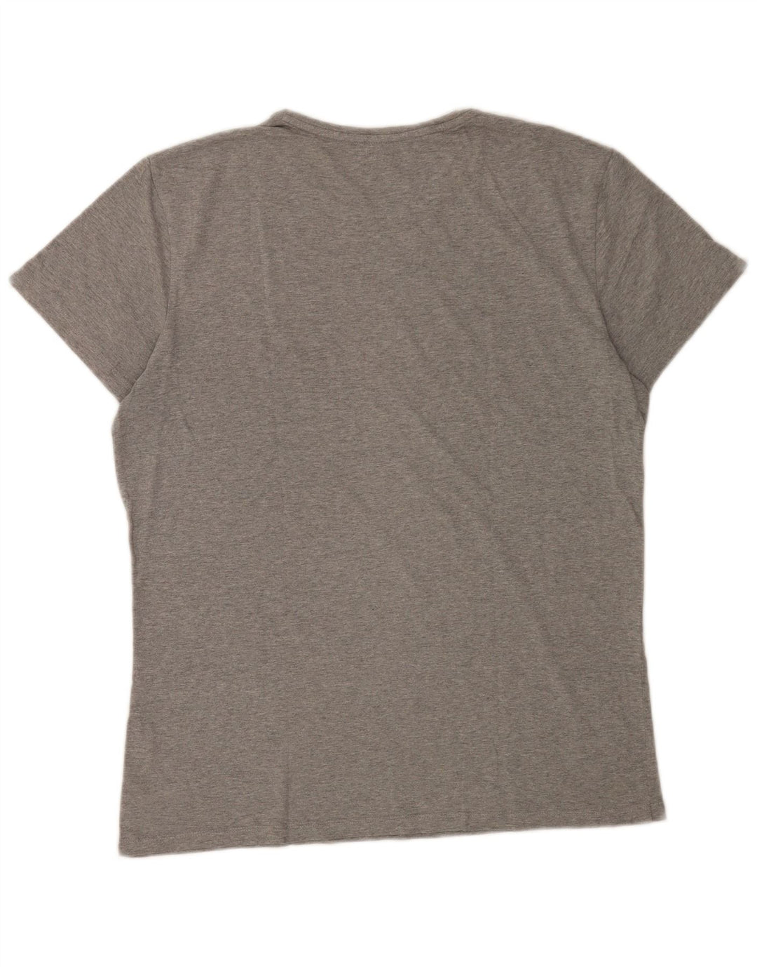 Timberland Herre grafisk T-shirt Top Medium Grey Flecked Bomuld