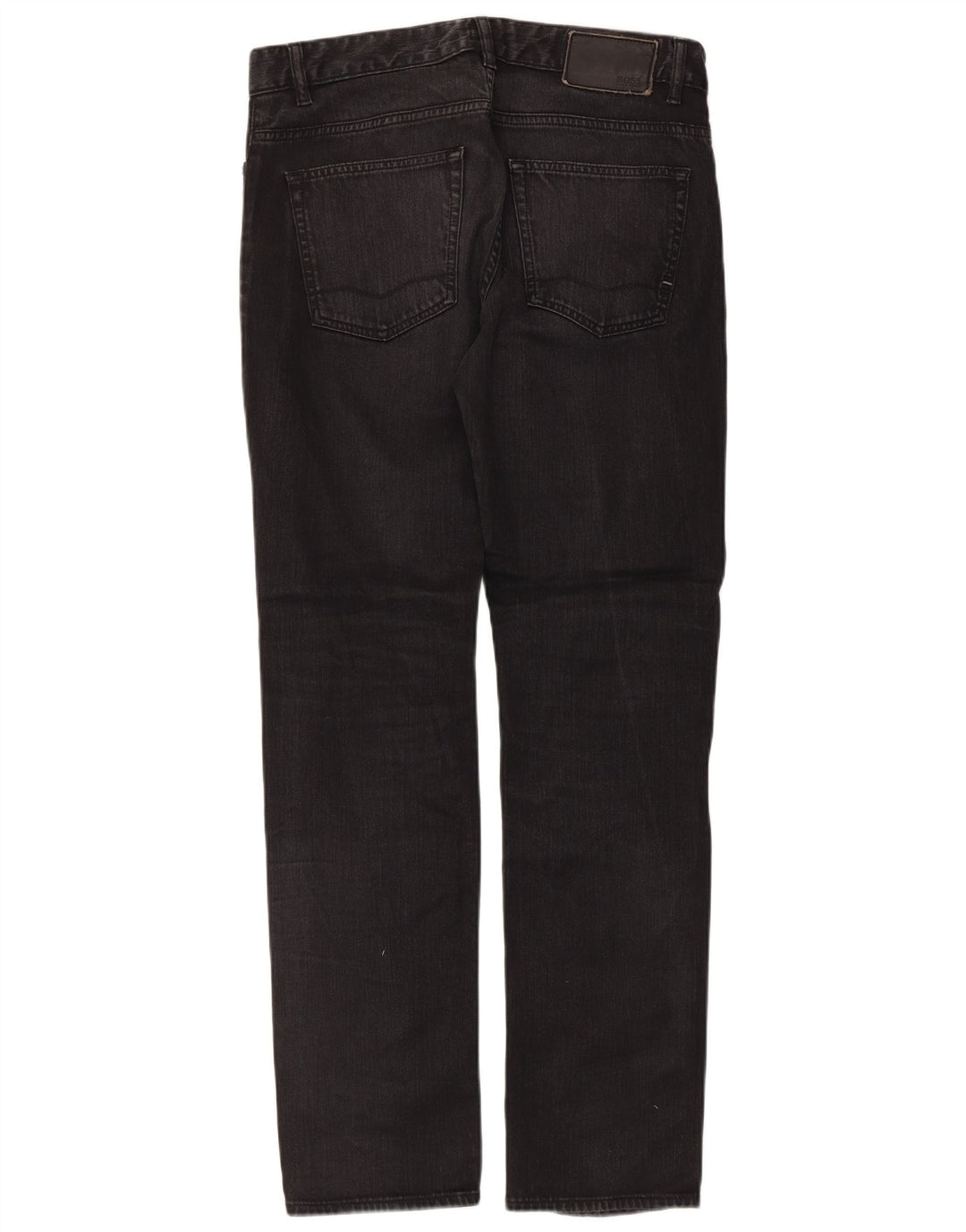Hugo Boss Herre Delaware Slim Jeans W32 L32 Sort Bomuld