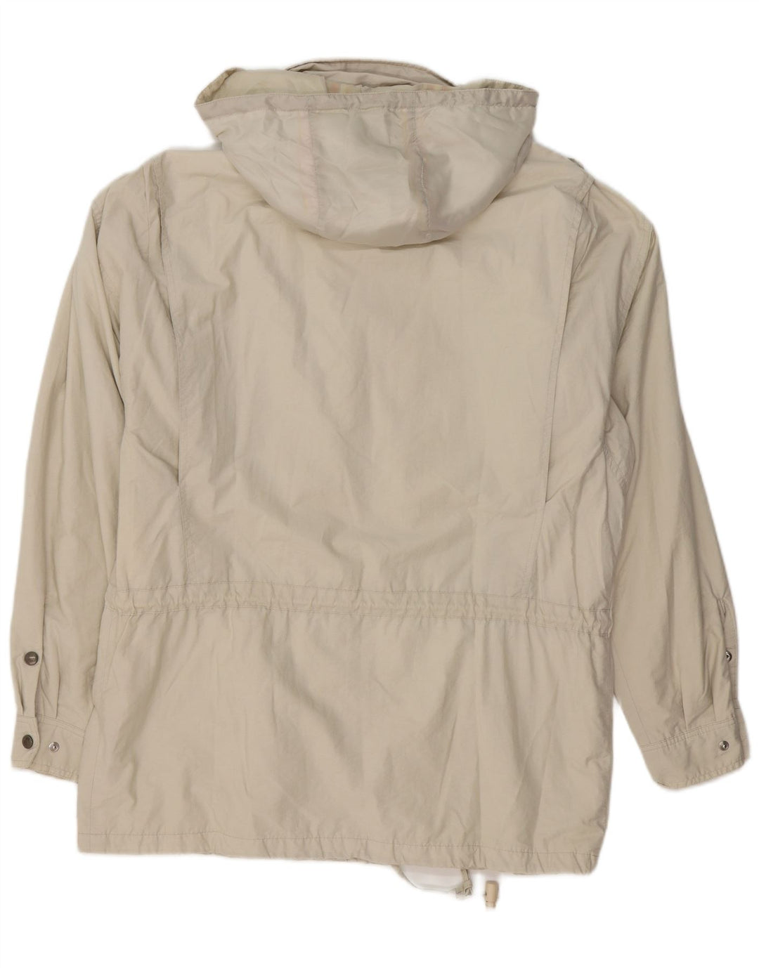 KLEPPER Herre Gore-Tex Utility-jakke med hætte UK 38 Medium Beige Bomuld