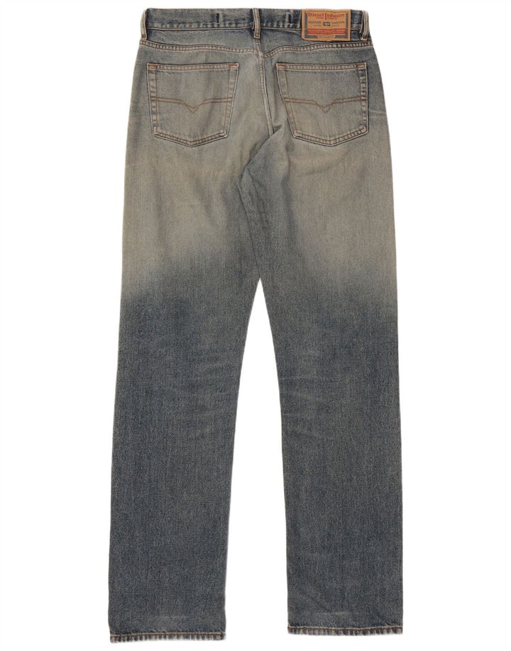 Diesel Straight Jeans til mænd W33 L35 Blå Bomuld