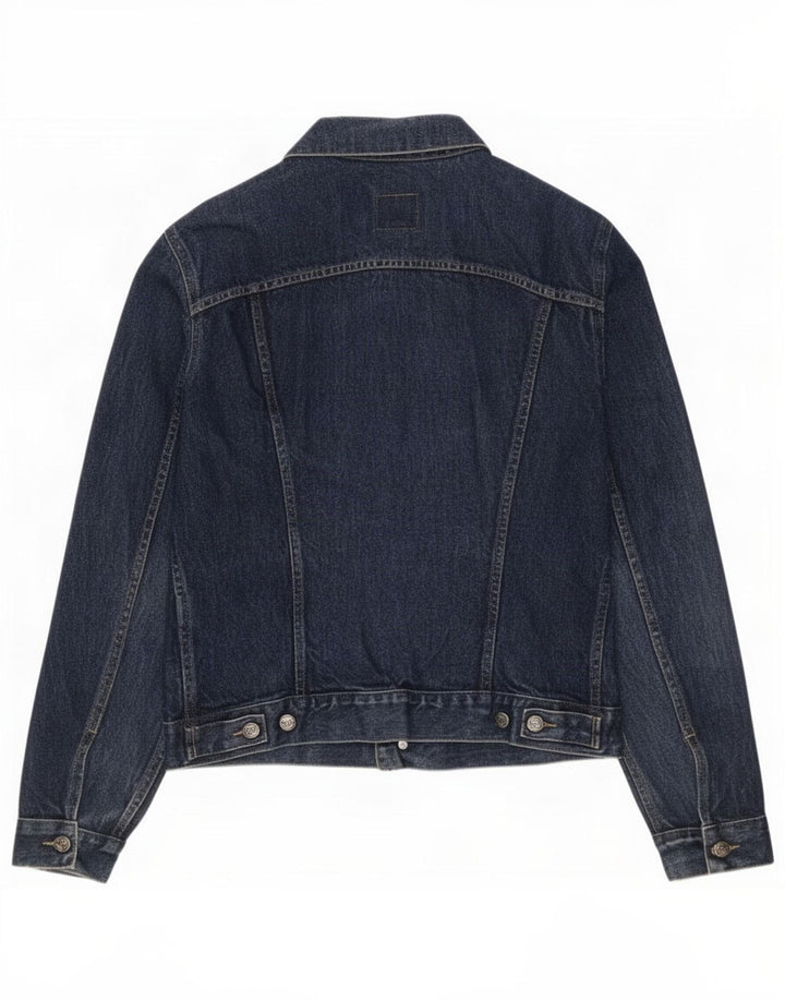 Gas Dame denimjakke UK 16 Large Blue Cotton