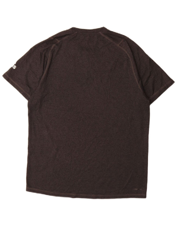 Adidas Herre Aeroready T-Shirt Top Medium Grey Polyester