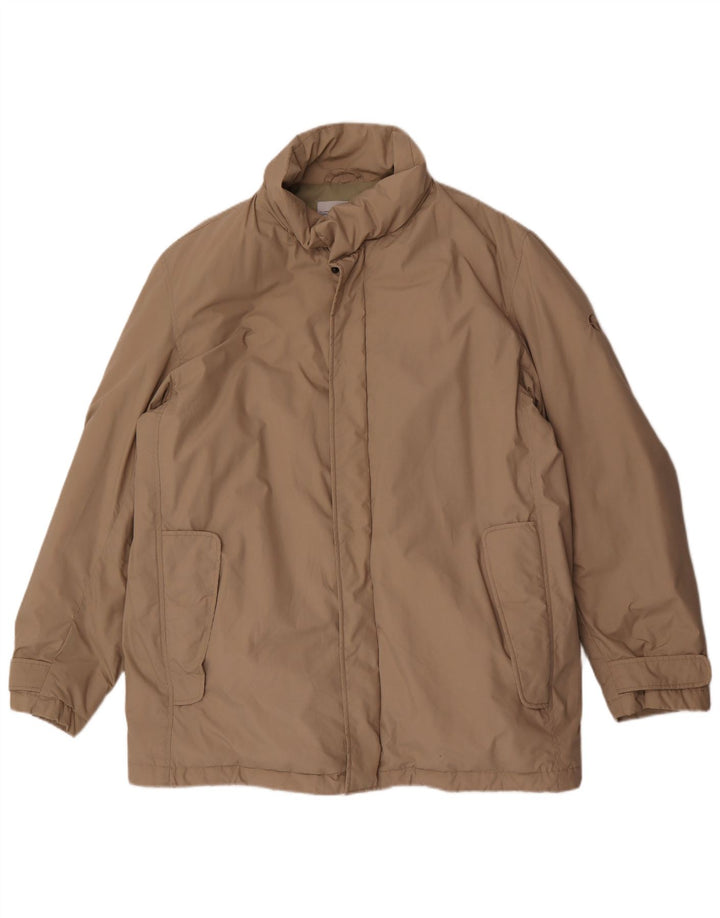 Sergio Tacchini Herre polstret jakke UK 42 XL Beige Polyester