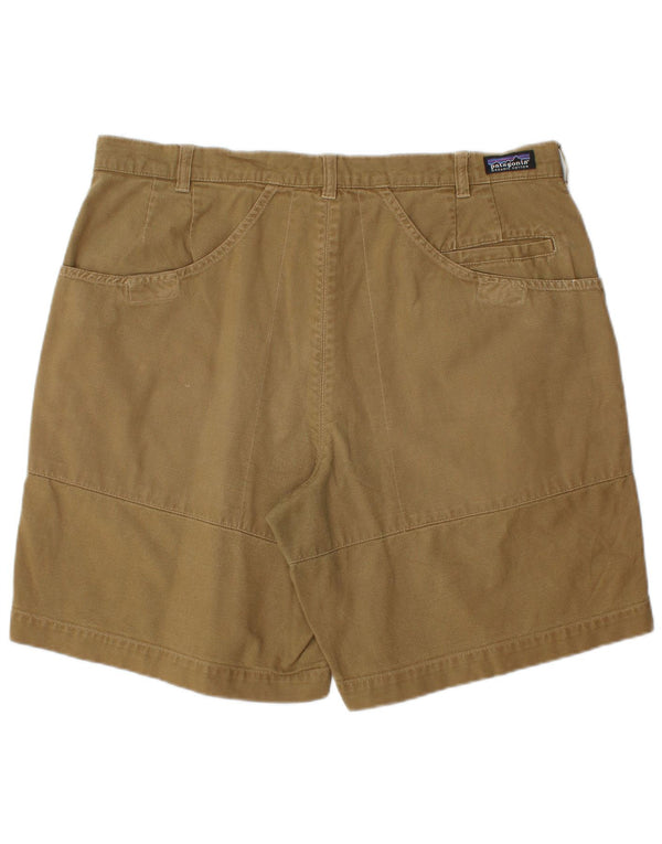 Patagonia Herre Chino Shorts W36 Stor Beige Bomuld
