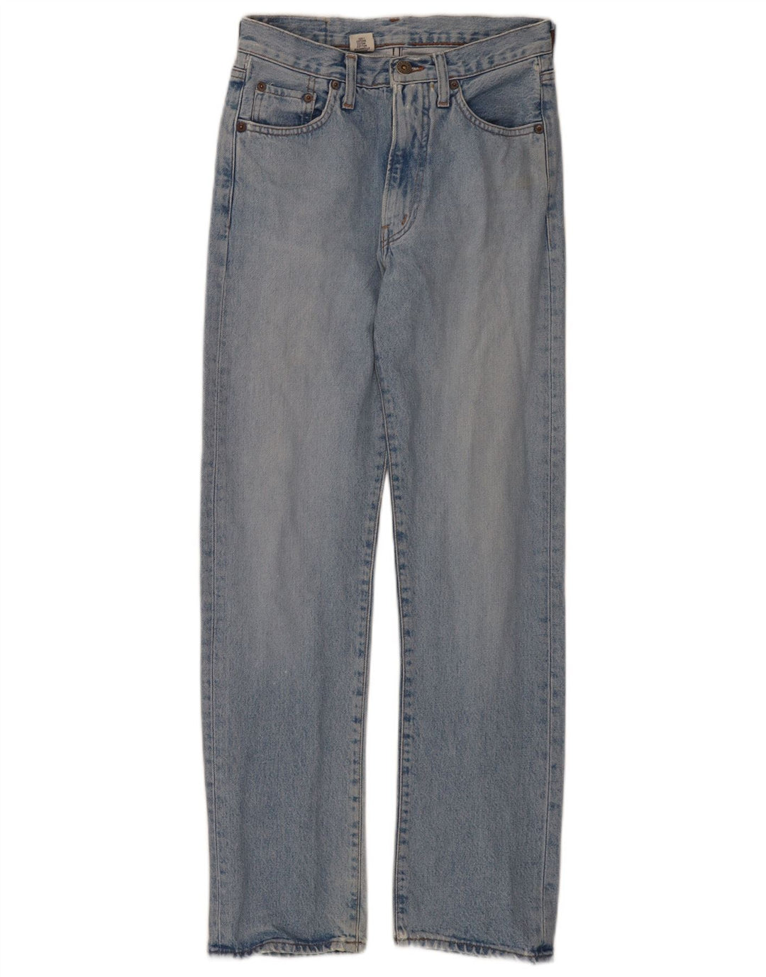 Replay Dame Straight Jeans W27 L30 Blå Bomuld