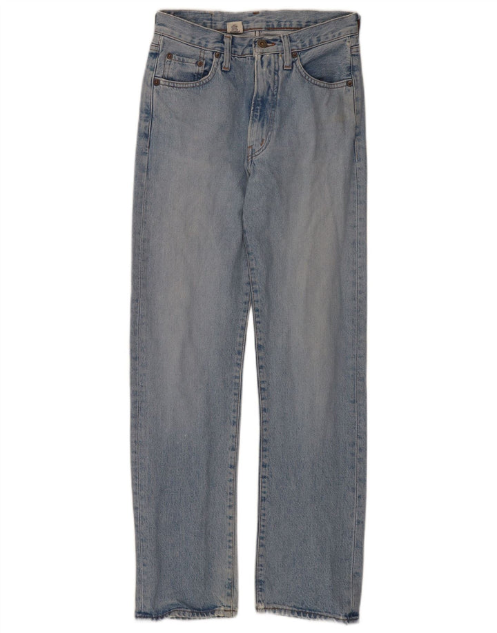 Replay Dame Straight Jeans W27 L30 Blå Bomuld