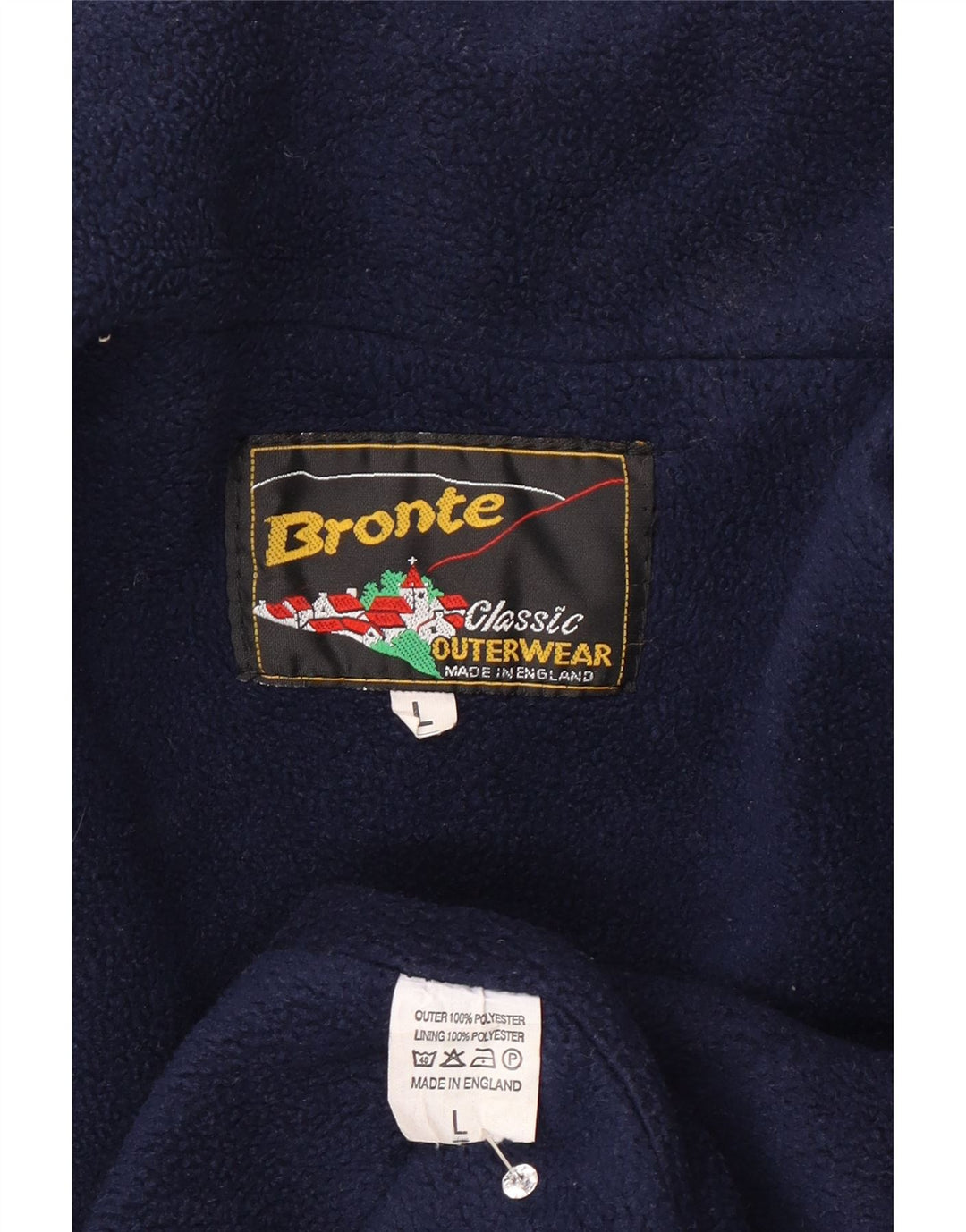 Bronte Herre Gilet UK 40 Large Rød Polyester