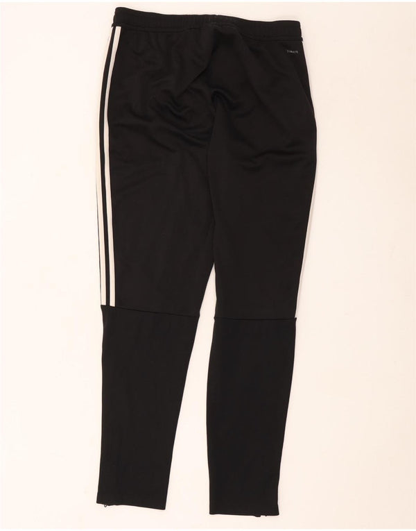 Adidas Dame Climalite Træningsdragt Bukser UK 14 Large Black Polyester