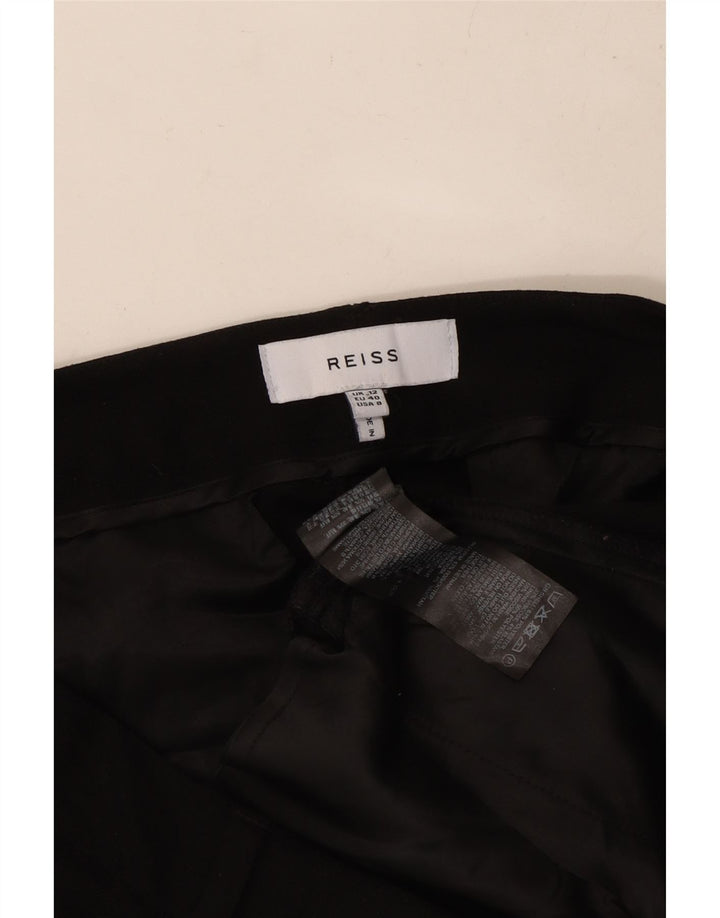 REISS Slim Chino Bukser til kvinder UK 12 Medium W32 L28 Sort Polyester
