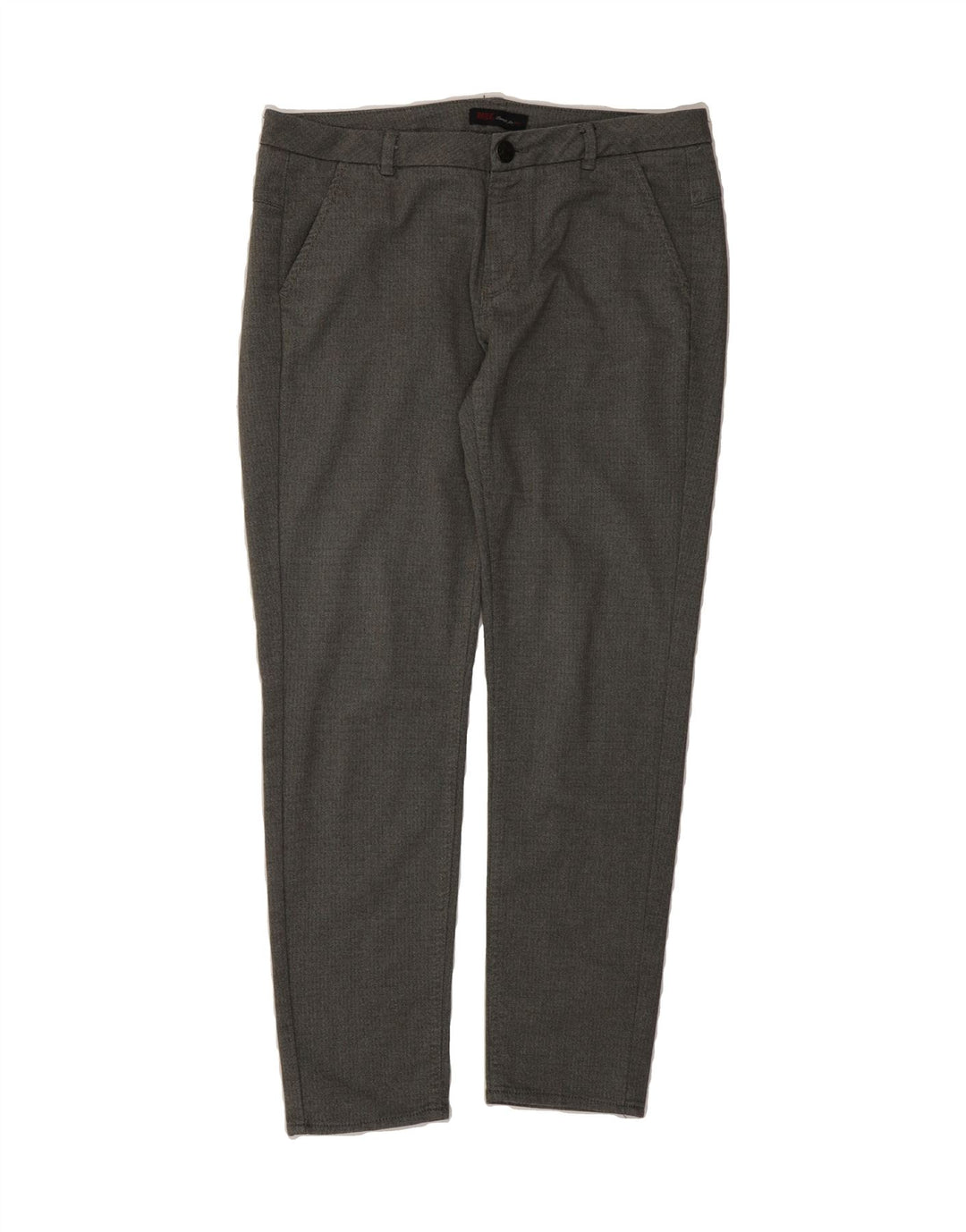 RIFLE Womens Slim Chino Trousers W30 L28 Grey Herringbone Vintage Rifle and Second-Hand Rifle from Messina Hembry 