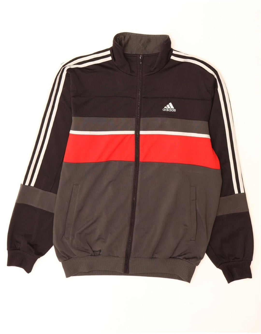 ADIDAS Træningsdragt til mænd, topjakke UK 40/42 Medium Flerfarvet Colourblock