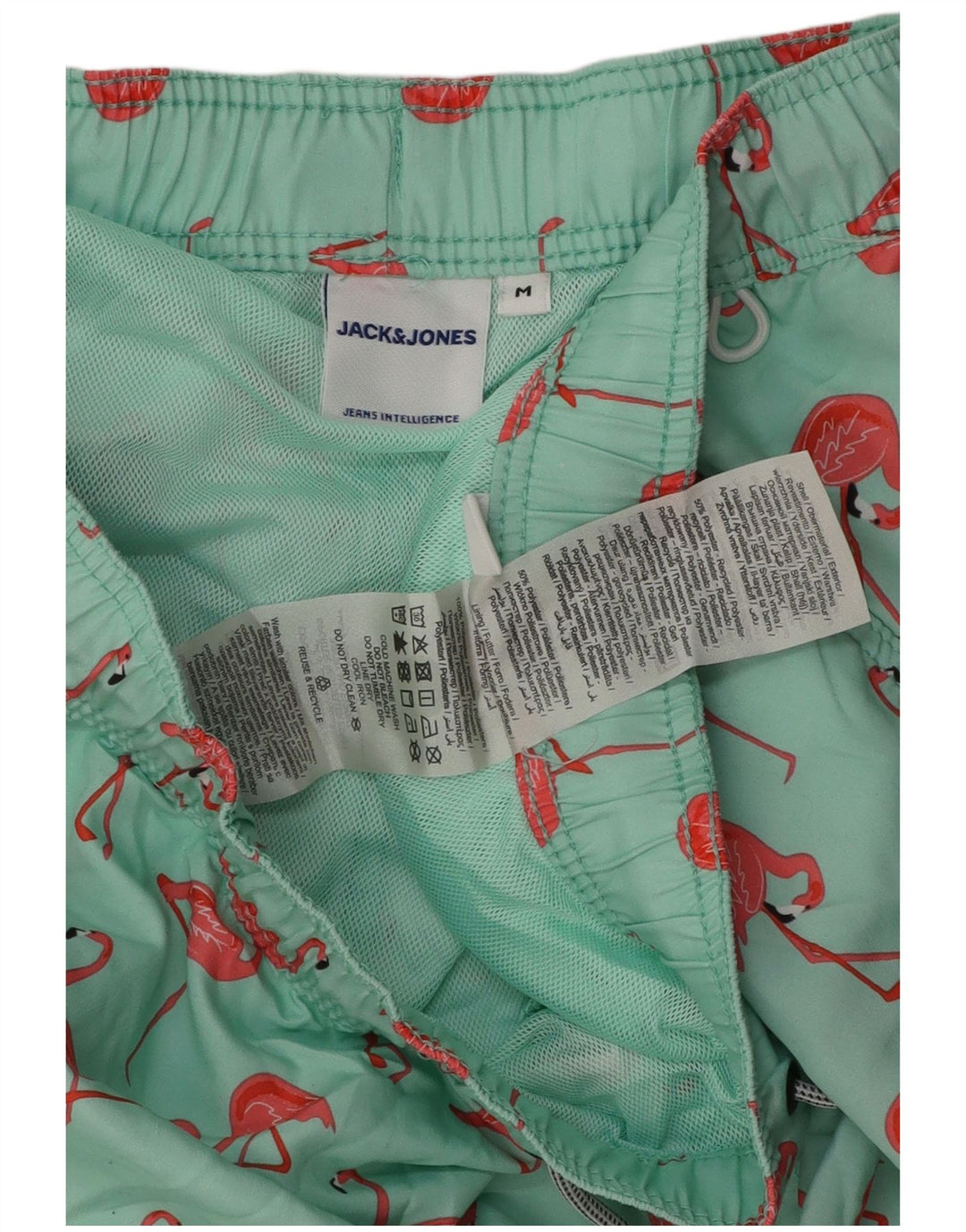 Jack & Jones Herre Flamingo svømmeshorts mellemgrøn polyester