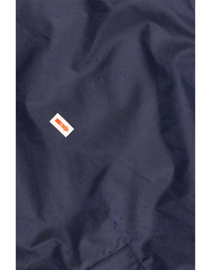 UMBRO Herre Windbreaker Jacket UK 38 Medium Navy Blue Polyamide