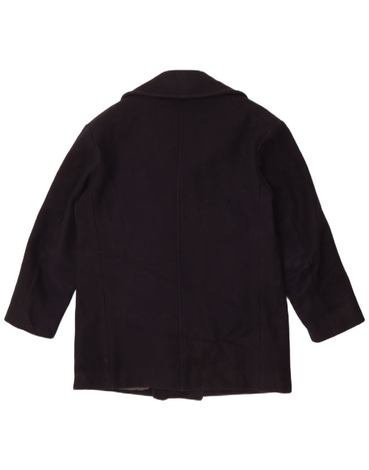 Vintage Herre Pea Coat IT 52 XL Navy Blue