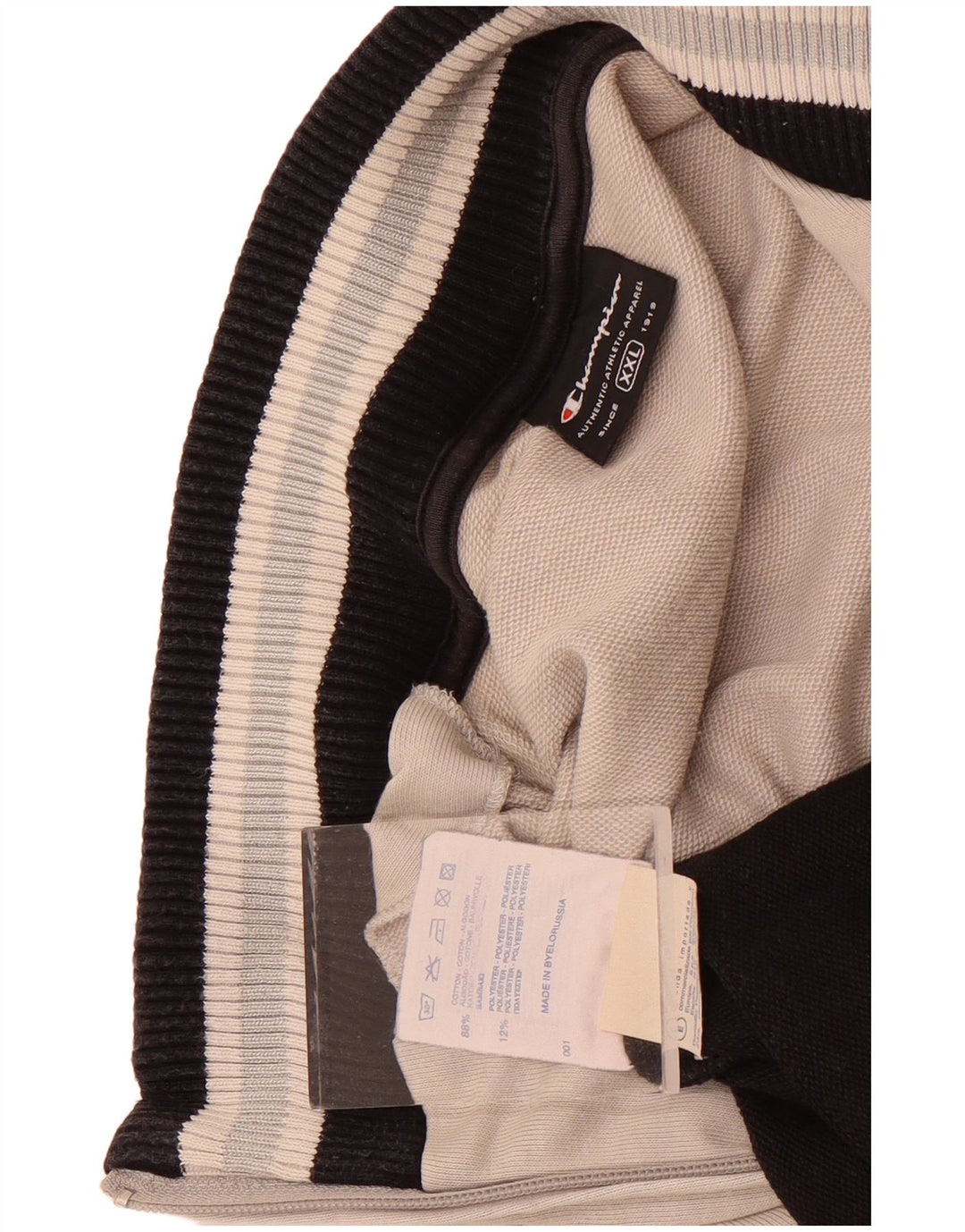 Champion Herre træningsdragt Topjakke 2XL Grå Colourblock Bomuld