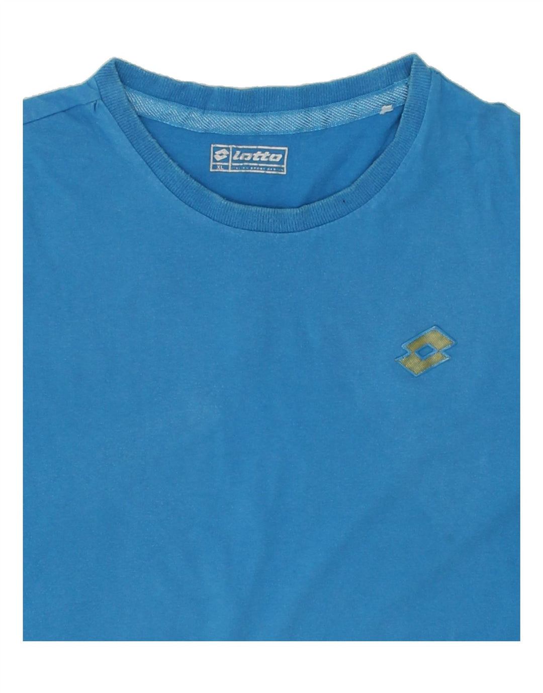 LOTTO Womens T-Shirt Top UK 18 XL Blue Vintage Lotto and Second-Hand Lotto from Messina Hembry 