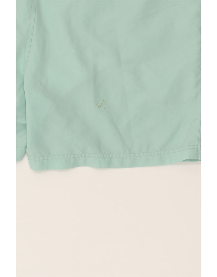 FILA Mens Graphic Sport Shorts Medium  Blue Colourblock Vintage Fila and Second-Hand Fila from Messina Hembry 