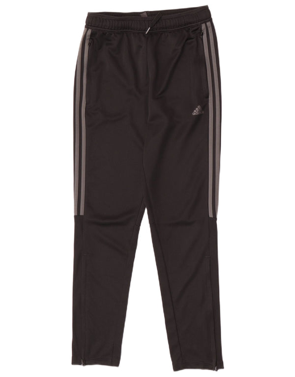 Adidas Boys Aeroready Tracksuit Bukser 13-14 år Sort Polyester