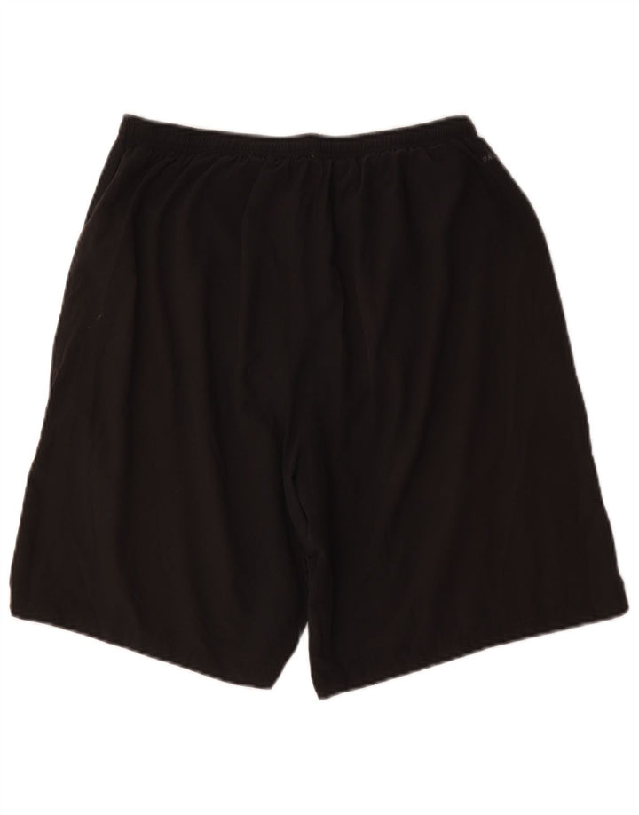 Nike Herre Dri Fit sportsshorts, store sorte polyester